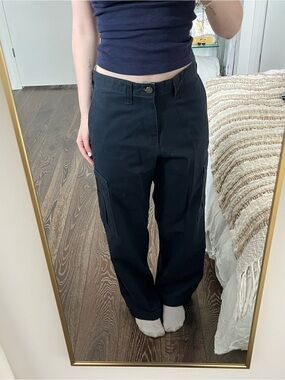 Navy Blue Dickie’s Cargo Pants - Classic Straight Leg